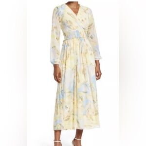 Shelli Segal Flowy Maxi Dress